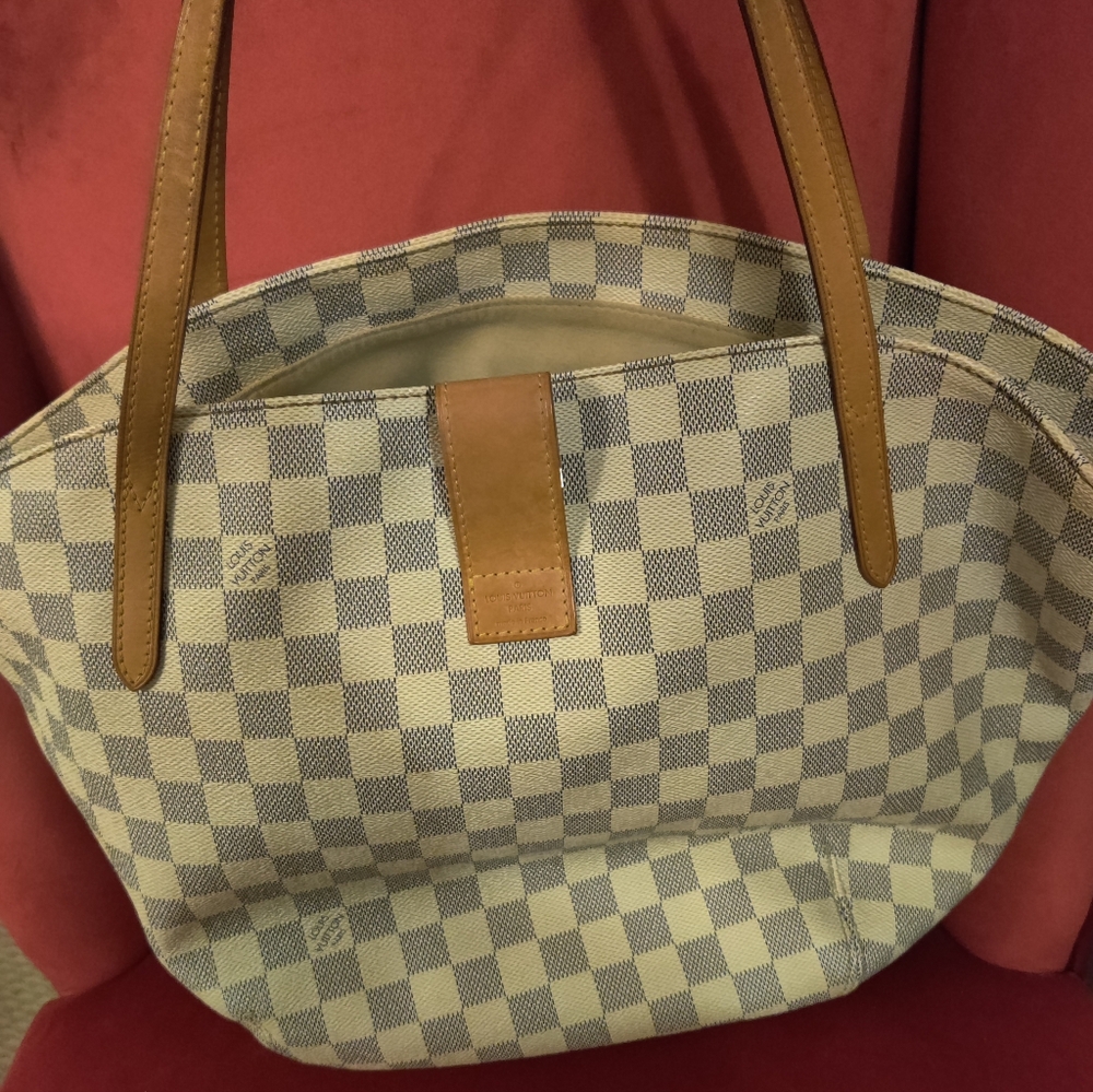 SOLD Authentic Louis Vuitton Damier Azur Salina MM